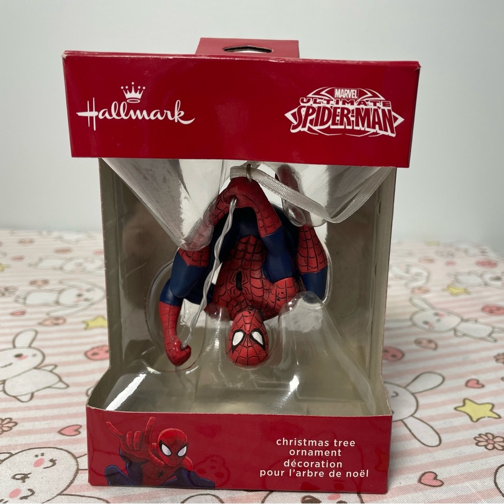 Spider-Man Ornament Hallmark Christmas Tree Ultimate Marvel Decoration